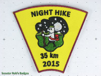 Click to enlarge 2015 1st Uxbridge - Night Hike